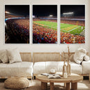 Iowa State University Cyclones Canvas Print, Football Team