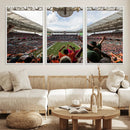 Miami Hurricanes Football Team Wall Art Print - Miami Hard