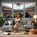 Miami Hurricanes Football Team Wall Art Print - Miami Hard