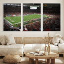 Miami Hurricanes Football Team Print Canvas- Miami Hard Rock