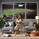 Miami Hurricanes Football Team Print Canvas- Miami Hard Rock