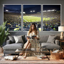 University of Oregon Ducks Football Team Print - Eugene