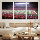 Rutgers University Scarlet Knights Football Team Print - by MyGreatCanvas | Canvas Wall Art Prints | Photo Prints & Wall Decor