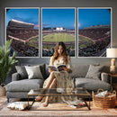 Texas Tech Red Raiders Canvas, Framed Football Team Print -