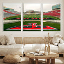 Texas Tech Red Raiders Football Team Print - Lubbock Jones by MyGreatCanvas | Canvas Wall Art Prints | Photo Prints & Wall Decor