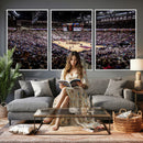 University of Nebraska Cornhuskers Basketball Team Print -