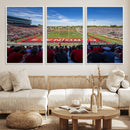 Ball State Cardinals Football Team Print - Muncie Scheumann
