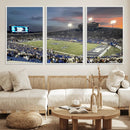 Memphis Tigers Football Team Print - Memphis Simmons Bank