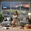 Memphis Tigers Football Team Print - Memphis Simmons Bank