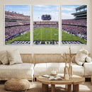 TCU Horned Frogs Football Team Print - Fort Worth Amon G.