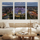 The Louisiana State University Tigers Football Team Print -