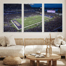 The University of Washington Huskies Football Team Print - by MyGreatCanvas | Canvas Wall Art Prints | Photo Prints & Wall Decor