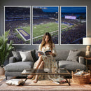 The University of Washington Huskies Football Team Print -