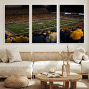 West Virginia Uni Mountaineers Football Team Print - Milan