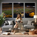 West Virginia Uni Mountaineers Football Team Print - Milan