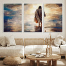 Jesus Walking on Water Wall Art | Ready to Hang Spiritual