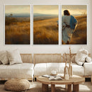 Jesus the Good Shepherd Wall Art Canvas Print -