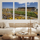 University of Wyoming Cowboys Football Team Print - Laramie
