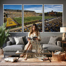 University of Wyoming Cowboys Football Team Print - Laramie