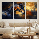 Abstract Horse Art Print - Abstract Canvas Wall Art |