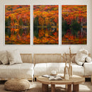 Fall Foliage Wall Art - Autumn Reflection Canvas Print, by MyGreatCanvas | Canvas Wall Art Prints | Photo Prints & Wall Decor