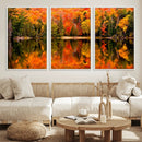 Forest Reflection Art | Autumn Forest Reflection Wall Art | by MyGreatCanvas | Canvas Wall Art Prints | Photo Prints & Wall Decor