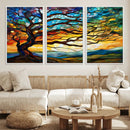Mosaic Tree Wall Art | Ready to Hang Stained Glass Style