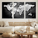 World Map Wall Art Canvas Print – Framed Wall Art for by MyGreatCanvas | Canvas Wall Art Prints | Photo Prints & Wall Decor