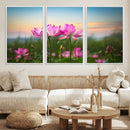 Pink Flower on the Mountain Canvas Print, Framed Pink Flower by MyGreatCanvas | Canvas Wall Art Prints | Photo Prints & Wall Decor