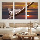 Old War Plane Wall Art Canvas Print by MyGreatCanvas | Canvas Wall Art Prints | Photo Prints & Wall Decor
