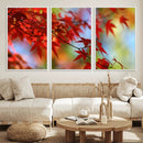 Red Leaves Autumn Forest Wall Art Canvas, Red Leaves Autumn by MyGreatCanvas | Canvas Wall Art Prints | Photo Prints & Wall Decor