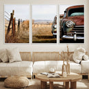 Classic Cars Vintage Wall Art Canvas Print
