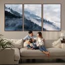 Foggy Forest Wall Art Canvas Print – Misty Mountain by MyGreatCanvas | Canvas Wall Art Prints | Photo Prints & Wall Decor