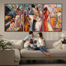 Abstract Afro American Jazz Canvas Wall Art | Music-Inspired by MyGreatCanvas | Canvas Wall Art Prints | Photo Prints & Wall Decor
