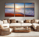 Ocean Beach Wall Art – Coastal Sunset Tropical Island by MyGreatCanvas | Canvas Wall Art Prints | Photo Prints & Wall Decor