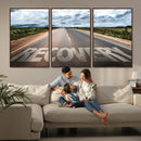 Recovery Road Wall Art Canvas Print