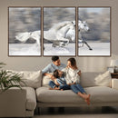 The White Horses Wall Art, Framed White Horses Wall Art