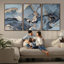 Multipanel Marble Fluid Effect Wall Art Abstract Canvas Wall by MyGreatCanvas | Canvas Wall Art Prints | Photo Prints & Wall Decor