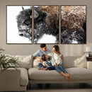 American Bison Wall Art Print – Majestic Buffalo Canvas