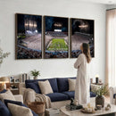 Penn State Football Wall Art Canvas Print – Framed Stadium