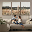 Abstract Wildflower Art Field Landscape Oil Painting Print, by MyGreatCanvas | Canvas Wall Art Prints | Photo Prints & Wall Decor
