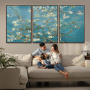 Vincent Van Gogh's Almond Blossom Abstract Wall Art Canvas,