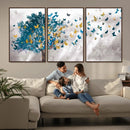 Tree Butterfly Abstract Tree and Butterfly Wall Art Canvas