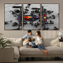 RedBull Formula 1 Canvas Wall Art Print