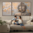 Abstract Buddha Statue Wall Art Canvas Print - Modern by MyGreatCanvas | Canvas Wall Art Prints | Photo Prints & Wall Decor