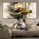 Lotus Flower Watercolor Canvas Print – A Symbol of Serenity by MyGreatCanvas | Canvas Wall Art Prints | Photo Prints & Wall Decor