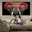 Elephant Wall Art Canvas Print by MyGreatCanvas | Canvas Wall Art Prints | Photo Prints & Wall Decor