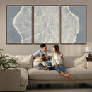 Abstract Tree Ring Wall Art Canvas Print – Nature-Inspired,