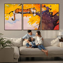 High-Quality Giclee Canvas Print – Framed Calvin Wall Art