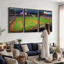 Angel Stadium Aerial Canvas Print – Los Angeles Angels